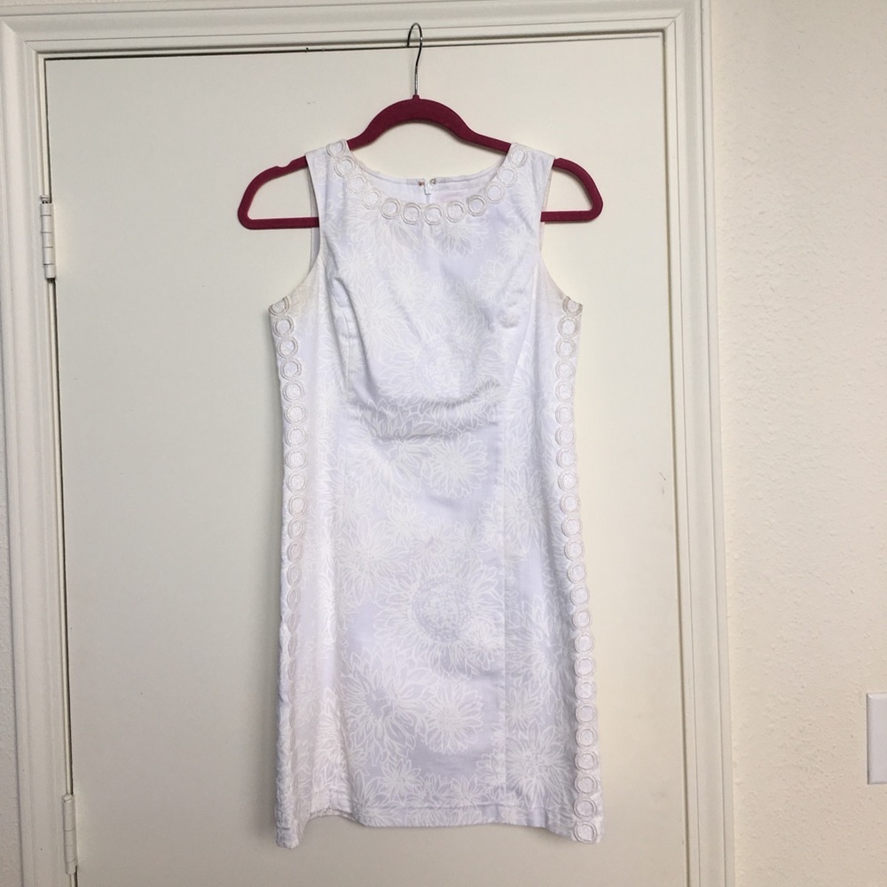 White Lilly Pulitzer dress